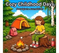 Cozy Childhood Days: Nostalgische Ausmalbilder