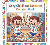 Cozy Childhood Moments Coloring Book: Wholesome, Nostalgic Scenes for Relaxation and Joy