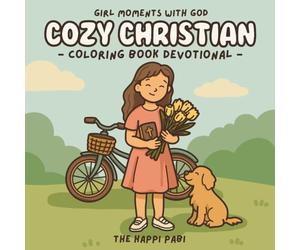 Cozy Christian: Coloring Book Devotional - Girl Moments with God