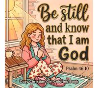 Cozy Christian Girl Coloring Book: A Bold and Easy Bible Verse Activity Book with Scripture Quotes, Cozy Scenes, and Peaceful Moments