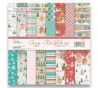 Cozy Christmas 6 x 6 Paper Pack - 32 Double-Sided Sheets, Red