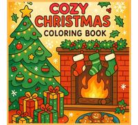 Cozy Christmas Coloring Book: Relaxing Holiday Scenes, Winter Decor, and Festive Moments to Color (Cozy Coloring Books Series)