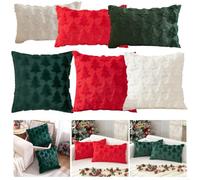 Cozy Christmas Cover, Soft and Comfortable, 12x20in, Tree Design (green30*50)