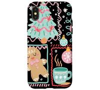 "Cozy Christmas Cuties" - Holiday Icon Design Set Case for iPhone X/XS