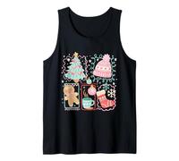 Cozy Christmas Cuties - Holiday Icon Design Set Tank Top
