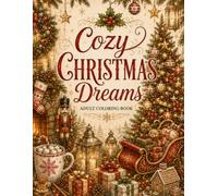 Cozy Christmas Dreams: An Adult Coloring Book Featuring Cozy Holiday Homes, Beautiful Christmas Decorations, Winter Nature, Festive Traditions and ... and Creativity (Cozy Christmas Collection)