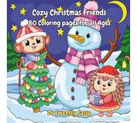 Cozy Christmas Friends Coloring Book
