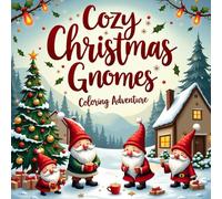 Cozy Christmas Gnomes Coloring Adventure: 50 Adorable Christmas Gnome Coloring Pages Featuring Snowy Scenes, Festive Decorations, and Heartwarming ... Holiday Joy (Cozy Christmas Coloring Series)