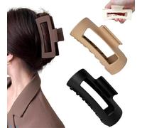Cozy Clip Claw Clip, Ultra-Soft Flexible Hair Clips for Women, No-Slip Grip Cloud Claw for Thick & Long Hair, Gentle Hold Everyday Wear, Squishy Bendable Silicone Hair Accessory(2Pcs-d)