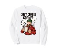 Cozy Coffee Corner Outdoors Outdoor Enthusiast Lover Humor Sweatshirt