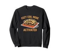 Cozy Coil Mode Activated Ball Python Heat Mat Lover Sweatshirt