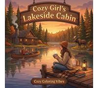 Cozy Coloring Vibes Cozy Girl's Lakeside Cabin (Paperback) (US IMPORT)