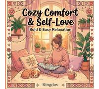 Cozy Comfort & Self-Love: A Cute and Relaxing Coloring Book with Bold Easy Designs, Adorable Pets & Calming Patterns for Stress Relief