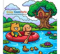 Cozy Comforts: A Bold & Easy Animal Coloring Adventure (Easy-Peasy Cozy Coloring)