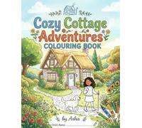 Cozy Cottage Adventures: Cute & Fantasy colouring book