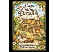 Cozy Cottage Dreams: A Coloring Journey Through Warm Homes & Rustic Charm