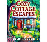 Cozy Cottage Escapes Coloring Book: 38 Relaxing Nature Pages with Small Homes, Garden Paths and Quiet Village Views - Perfect for Fans of Nature ... & Cottage Life Collection by Amicia Moreno)