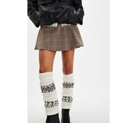 Cozy Cottage Fairile Leg Warmers at Free People in Ivory Combo - female