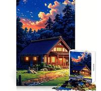 Cozy Cottage in The Woods Puzzles for Adults 1000 Puzzles Think Sharper, Stress Relief, Home Fun, (38x52cm)