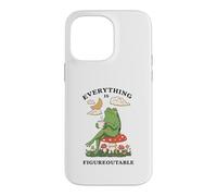 Cozy Cottagecore Coffee Frog Art Case for iPhone 14 Pro Max