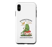 Cozy Cottagecore Coffee Frog Art Case for iPhone XS Max