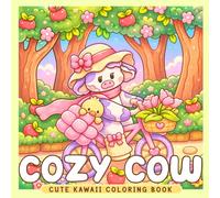 Cozy Cow Coloring Book: Charming Farm Life Coloring Pages Featuring Sweet Animals, Countryside Scenes, and Fun Activities for Everyone Stress Relief