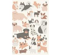 Cozy Cream Dog Notebook - Adorable Minimalist Lined Journal for Notes, Writing, and Sketching: Soft-Toned Stationery for Pet Lovers, Students, and ... Book for Doodles, and Everyday Organization