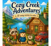 Cozy Cr dventures: A Cute and Relaxing Woodland Coloring Book for Stress Relief and Mindfulness