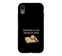 Cozy Crime Club Mystery Reader Bookish Sleuth Gift Case for iPhone XR