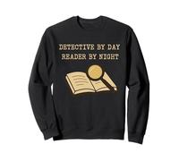 Cozy Crime Club Mystery Reader Bookish Sleuth Gift Sweatshirt