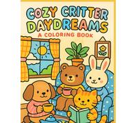 Cozy Critter Daydreams: A Charming Coloring Book for Relaxation and Joy (Whimsical Wonders Bedtime Tales)