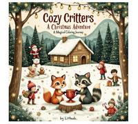 Cozy Critters: A Christmas Adventure: A Magical Christmas Coloring Journey (Cozy Critters Holiday Coloring)