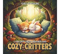 Cozy Critters - A Relaxing Animal Coloring Book: Cute and Cozy Animal Coloring Book for Adults & Teens - Adorable Furry Friends and Simple Designs for ... Relaxation (Coloring book for kids: Bedtime)