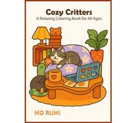 Cozy Critters: A Relaxing Coloring Book for All Ages: Cute animals in calm cozy corners to color and unwind