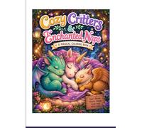 Cozy Critters & Enchanted Naps: A Fantasy Coloring Book with Bold and Easy Designs for Kids and Adults - 11 Magical Creatures Including Dragons, ... and Easy Fantasy Creature Designs for Relaxa