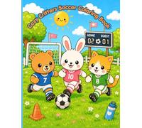 Cozy Critters Soccer Coloring Book