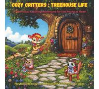 Cozy Critters : Treehouse Life: Super cute coloring book for teens, adults, and seniors | 40 hand-drawn coloring pages for stress relief and ... Hideaways and Woodland Friends for All Ages