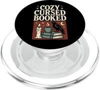 Cozy Cursed Booked Gothic Book Lover Dark Romance Reader PopSockets PopGrip for MagSafe
