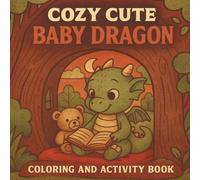 Cozy Cute Baby Dragon Coloring and Activity Book: Bold, Relaxing Coloring and Play Coloring Pages: Simple, Adorable Baby Dragons in Whimsical Scenes, ... Activities for Creative Calm and Cozy Moments