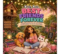 Cozy Cute Best Friends Forever: A Bold and Easy Coloring Book Filled with Cozy Adventures, Friendship, Seasonal Fun, and Heartwarming Moments