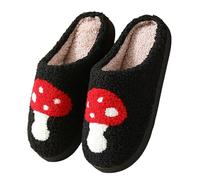 Cozy Cute Furry House Slippers for Women，Warm Indoor Non-Slip Fall Winter Spring Comfy Shoes Suitable for cold weather (H,9)