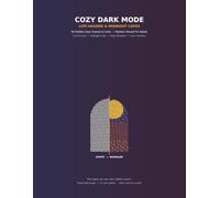 Cozy Dark Mode: Lofi Havens & Midnight Cafes: 50 Hidden Cozy Scenes to Color - Mystery Reveal for Adults
