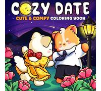 Cozy Date: Sweet and Relaxing Coloring Pages Featuring Romantic Corners and Charming Moments for Teens and Adults