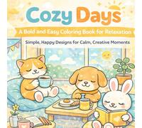Cozy Days: A Bold and Easy Coloring Book for Relaxation: Simple, Happy Designs for Calm, Creative Moments (Smart Start Learning Series for Kids)