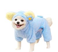 Cozy Dog Warm Clothes, Plush Pet Sweater for Winter, Adorable Bear Shape Coat, Cold Weather Apparel for Pets, Stylish Dog Jacket - Dog Clothes for Small and Medium Dogs Winter Dog Sweater Collection