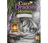 Cozy Dragon Homes: A Relaxing Grayscale Coloring Book Featuring Friendly Dragon Lairs, Cozy Hearths, and Magical Mountain Retreats (Enchanted Realms)