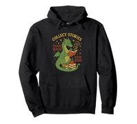 Cozy Dragon Reading Coffee Stay Kind Librarian Bookworm Pullover Hoodie