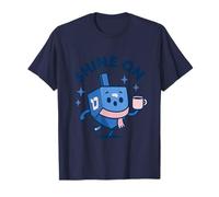 Cozy Dreidel Shine Bright Hanukkah Design T-Shirt