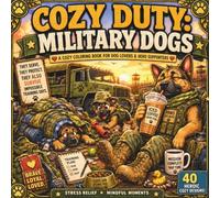 COZY DUTY: MILITARY DOGS: A Funny and Cozy Coloring Book for Tired Service Members and Everyday Heroes