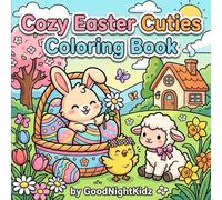 Cozy Easter Cuties Coloring Book: Coloring Book for Kids Featuring Adorable Baby Animals and Sweet Spring Moments for Relaxation (Cozy Cuties)